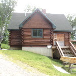 Painting Company in NH--Beautiful Log Cabin
